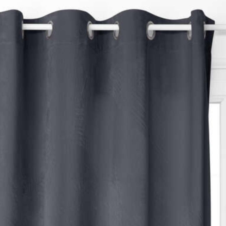 ZAVJESA  ATMOSPHERA VELVET 140X260 CM PES SIVA