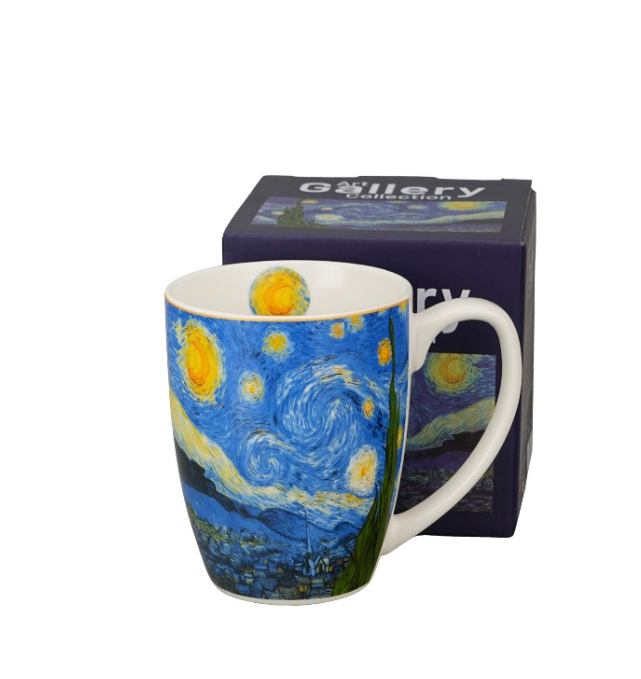 Porculanska šalica 360 ml u poklon kutiji – Starry Night – Vincent van Gogh