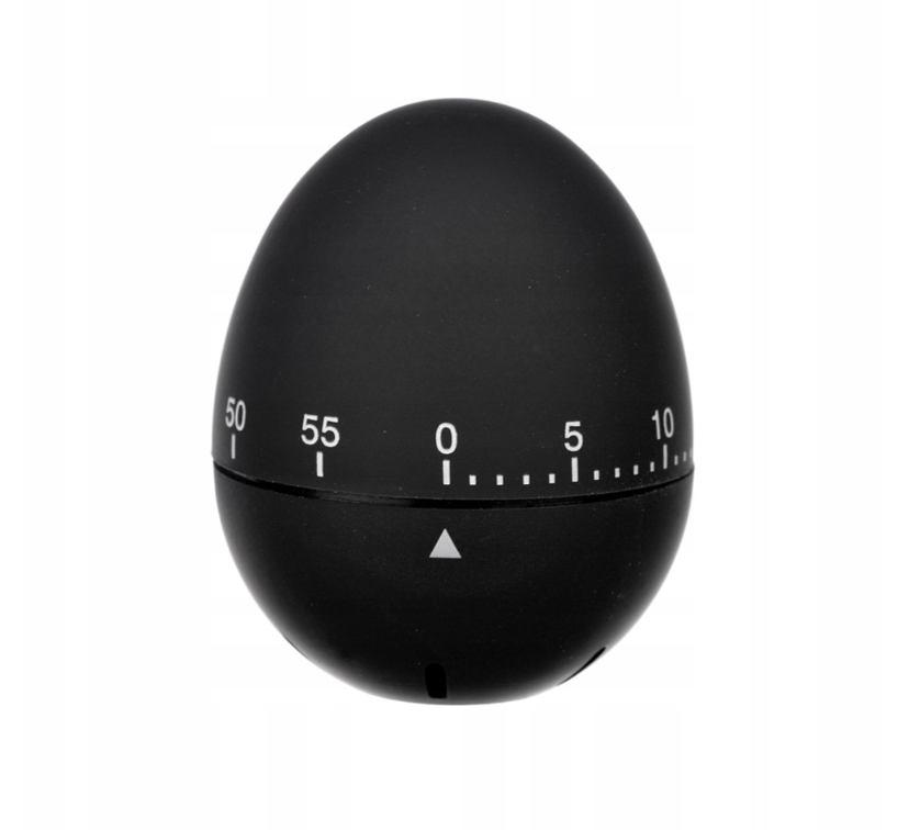 KUHINJSKI TIMER  8 CM CRNI