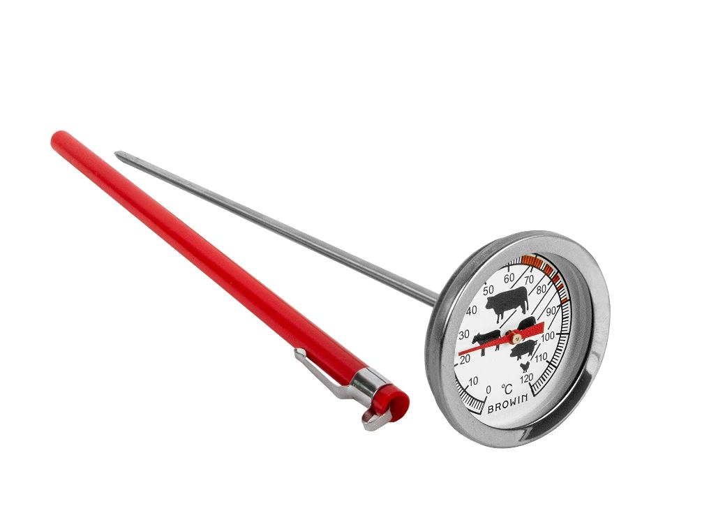 TERMOMETAR ZA HRANU 0-120 C 210 MM