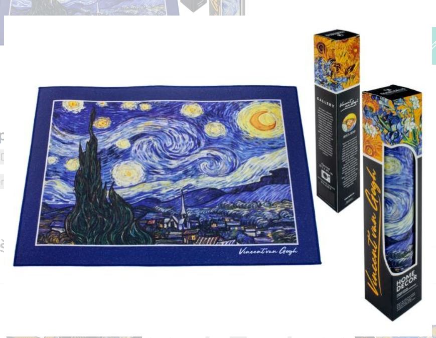 Podloga Noćno nebo – Van Gogh (30 x 40 cm)