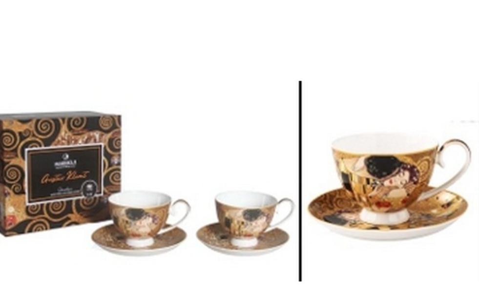 Set kapučino šalica 250 ml – Zlatni Poljubac