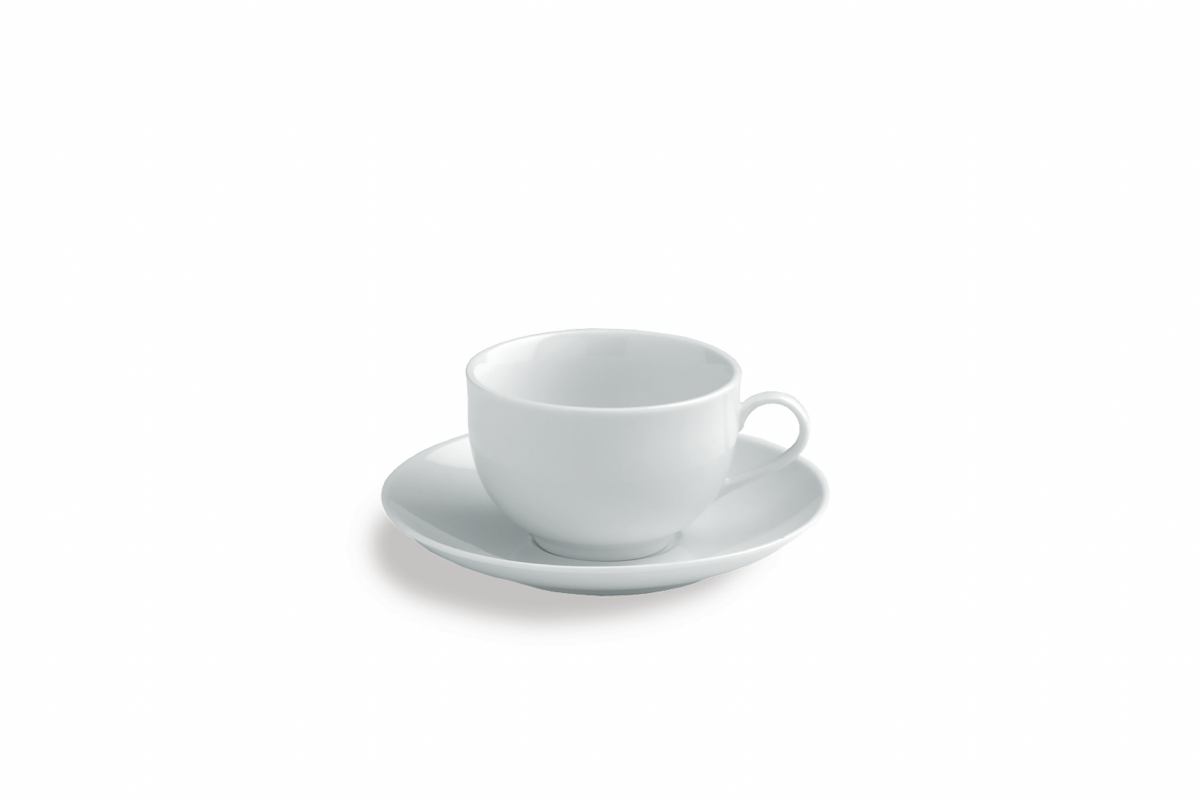 Set 6 šalica za čaj Metropolis Bianco