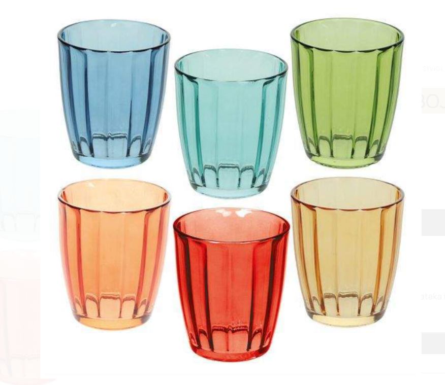 Set 6 čaša Glass Siviglia 310 cc