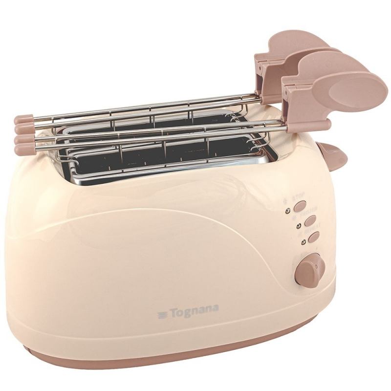  Tognana Iridea Champagne toster 750 W – 2 kriške, 6 stupnjeva pečenja