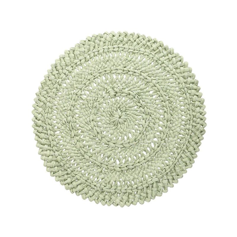 Okrugli podložak za stol Peggy - Zeleni ø 38 cm
