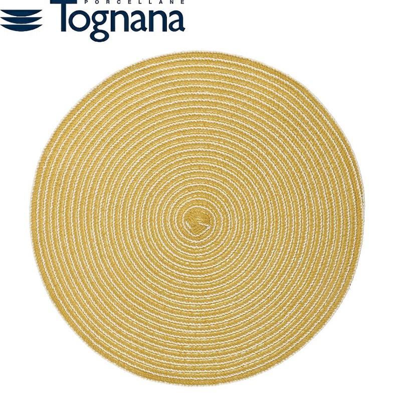 Okrugli podložak za stol Myth oker ø 38 cm