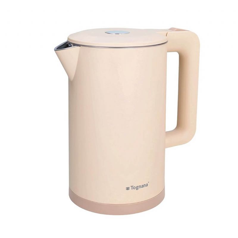 Kuhalo za vodu 1,7 l 2200 W boja bež -Tognana Iridea Champagne 
