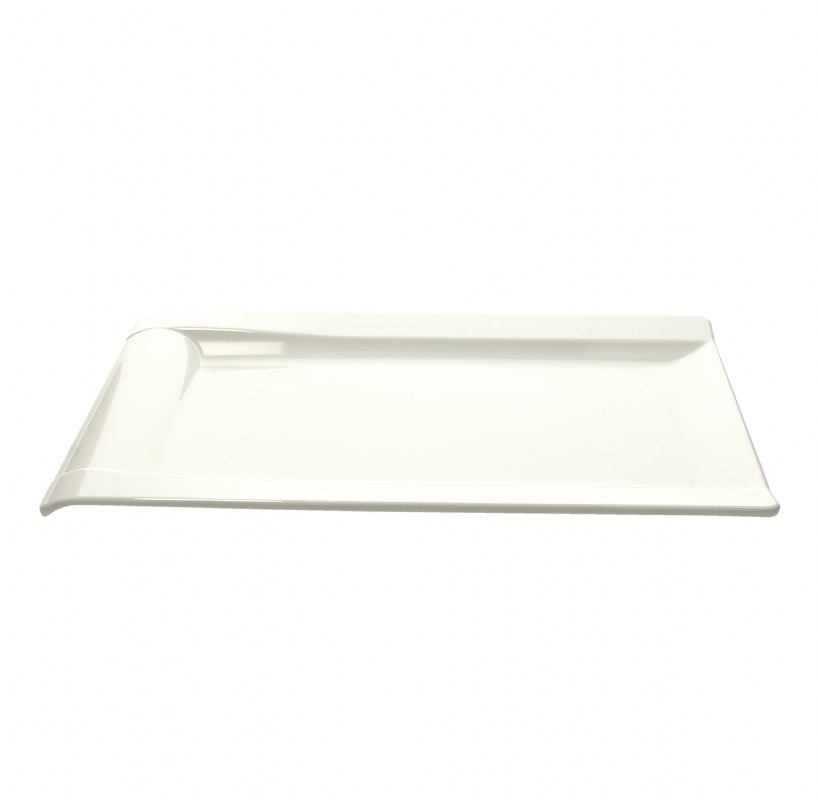 Pravokutni tanjur 43×27 cm – Show Plate Bianco (melamin)