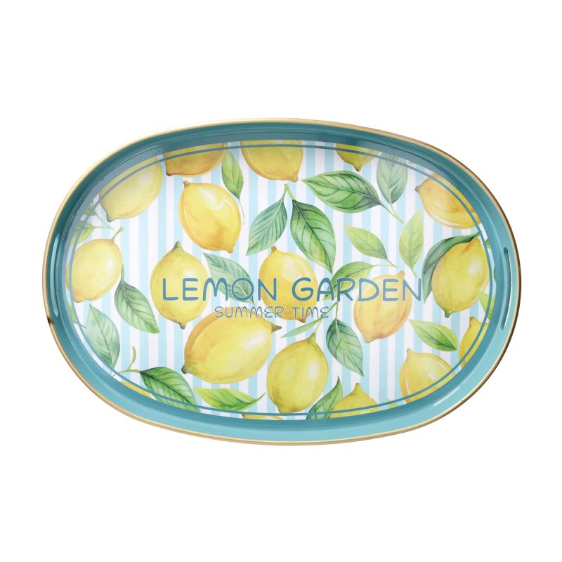 Pladanj ovalni 44×30 cm Lemon Summer Time