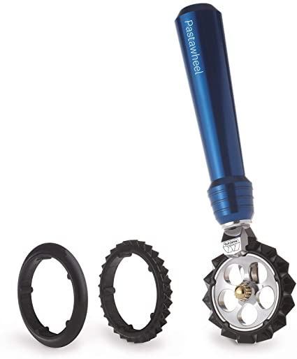 MARCATO DESIGN Atlas – rezač tijesta s 3 izmjenjiva kotačića (plavi)