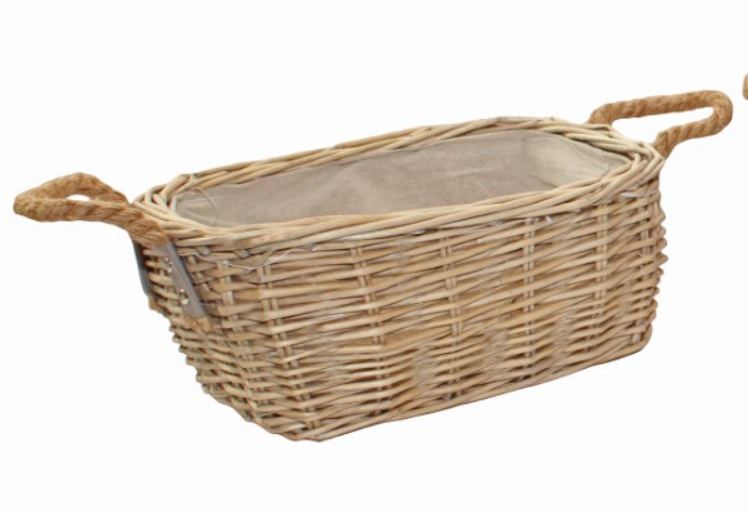 Košara s tekstilom – KPP 471‑2 (44 × 32 × 18 cm)