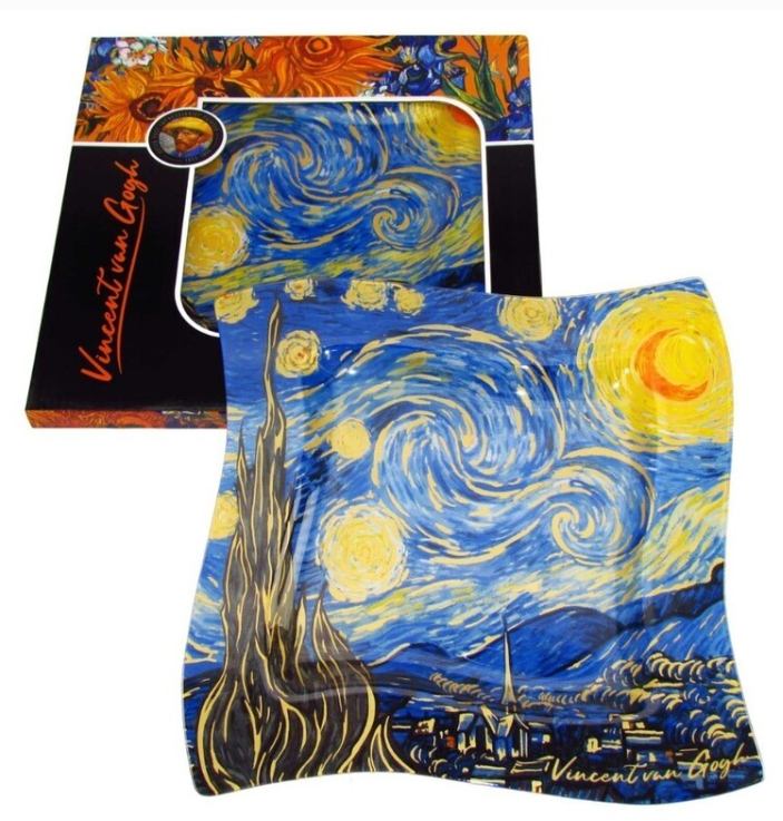 Pladanj za posluživanje “Noćne Zvijezde” – valoviti pladanj 30 cm
