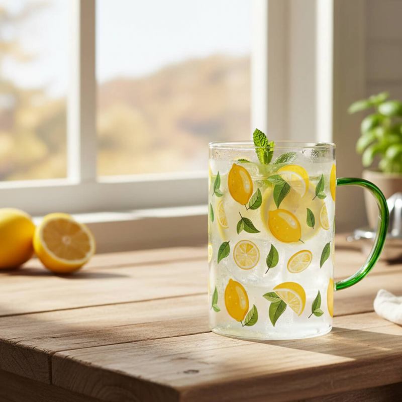 Mhome vrč limun borostaklo 1,6 l
