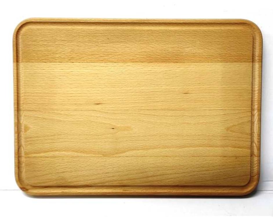 Daska bukva 35 × 25 cm s utorom
