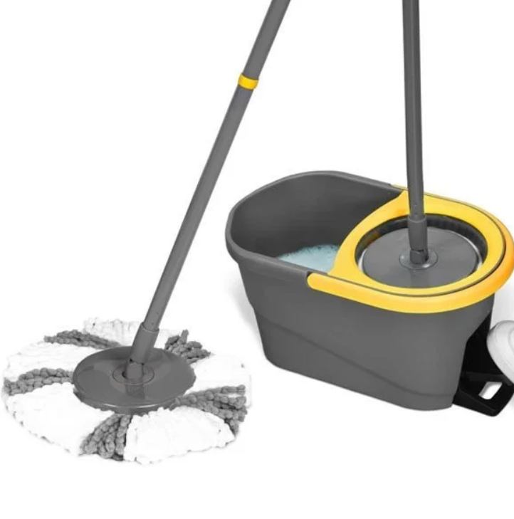Apex Espresso Spin Mop set za čišćenje s kantom i pedalom – 4 dijela