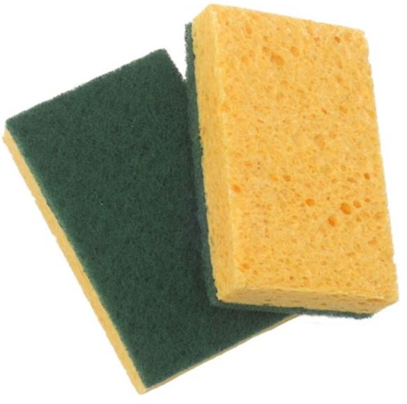 Spužve od celuloze – 2 kom (6,5 × 9,5 × 2 cm)