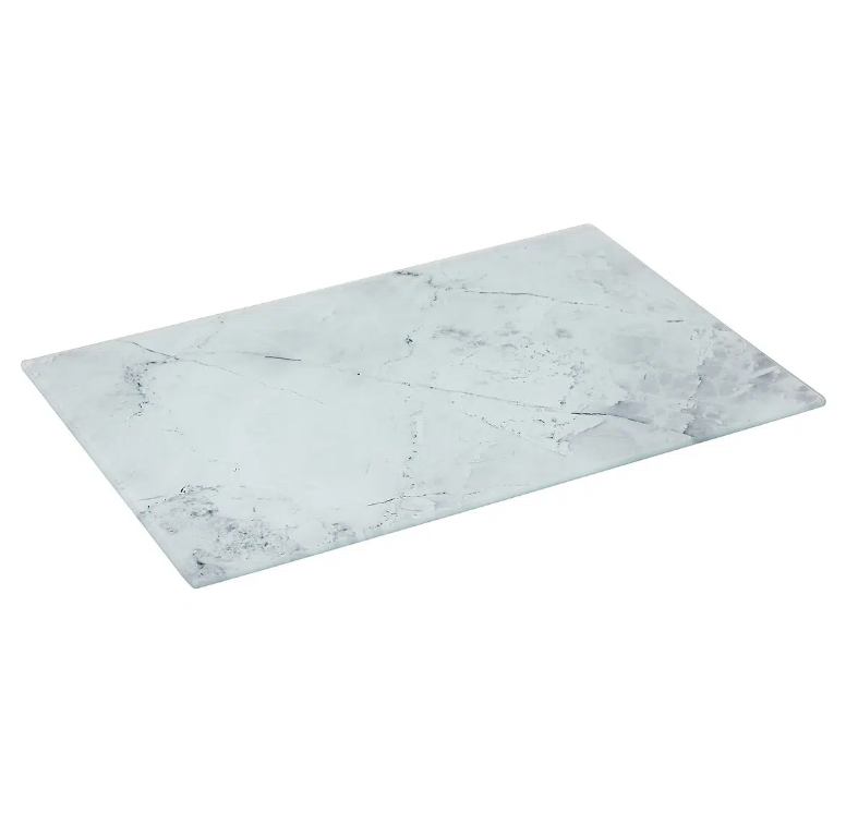 Five daska za rezanje staklena 20x30 cm bijela