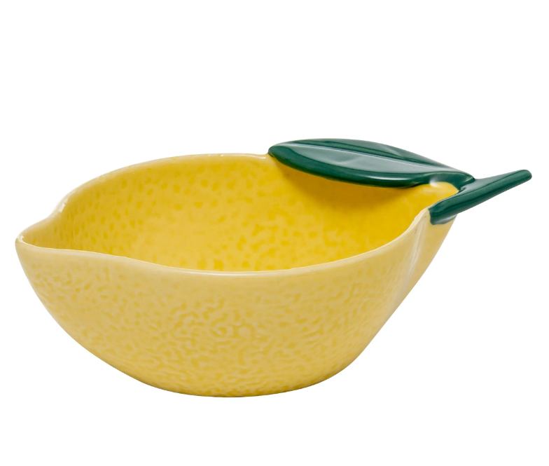 Zdjela lemons 15,4/9,5/5,3 cm kamenina žuta