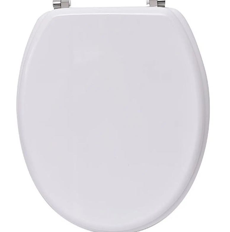 Tendence WC daska MDF sa INOX okovima, bijela