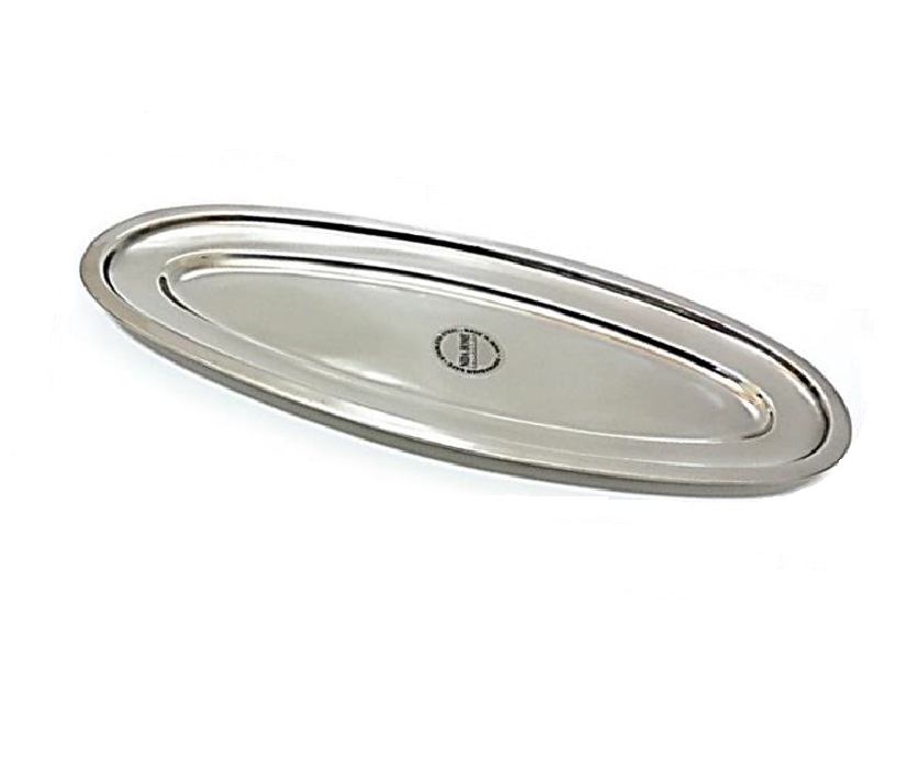 OVAL INOX ZA RIBU 50 CM