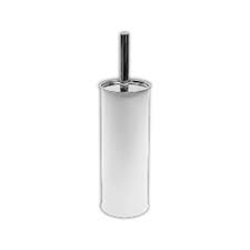 WC ČETKA I POSTOLJE BIJELO fi10cm *38h METALNO 