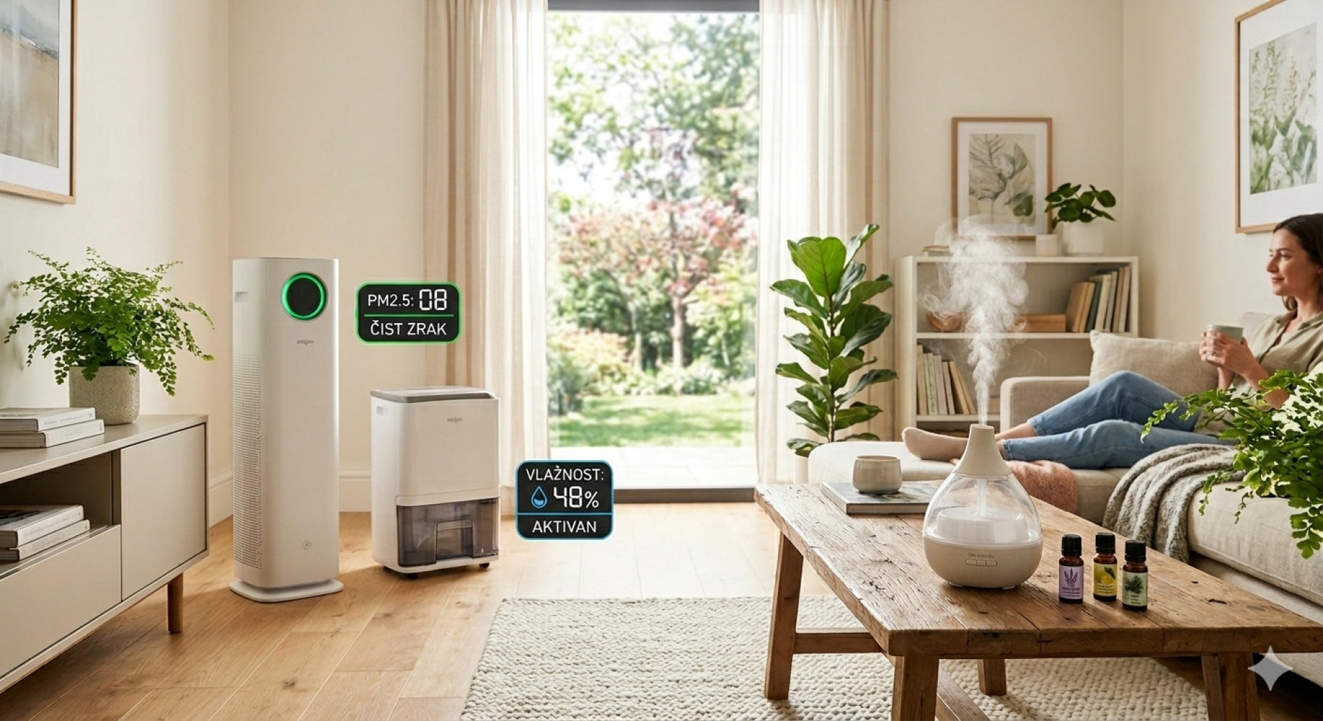 Difuzori, odvlaživači i pročišćivači zraka