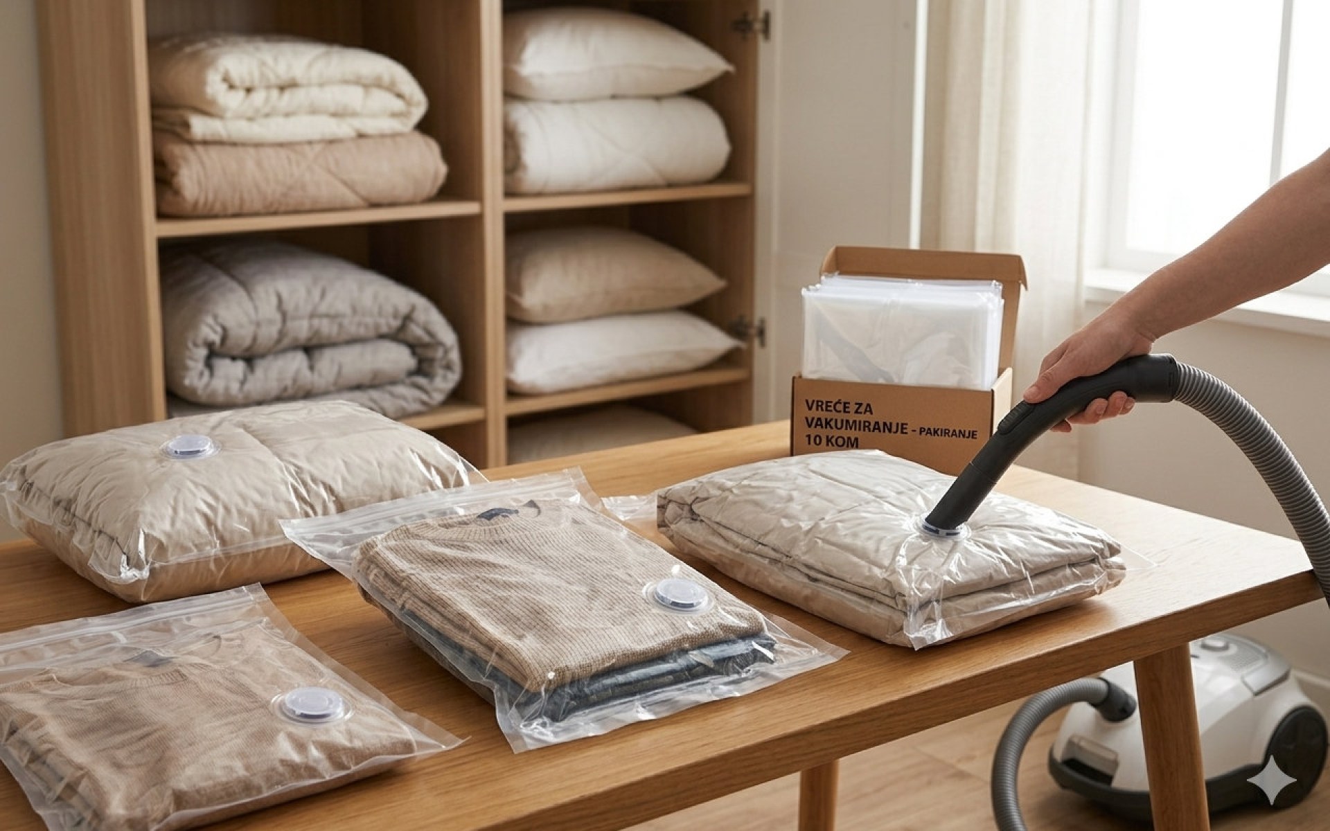 Vreće za vakumiranje odjeće